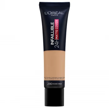 LOreal Paris Infallible Matte Foundation 290 Golden Amber