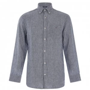 Gant Gant Long Sleeved Stripe Shirt Mens - Blue 423