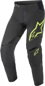 Alpinestars Techstar Factory Motocross Pants, black-yellow, Size 28, black-yellow, Size 28