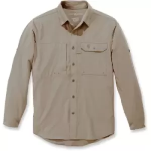 Carhartt Mens Force Extremes Angler Button Long Sleeve Shirt L - Waist 36-38' (91-97cm)