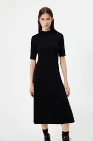 Hugo Boss Turtle Neck Dress Black Size L Women