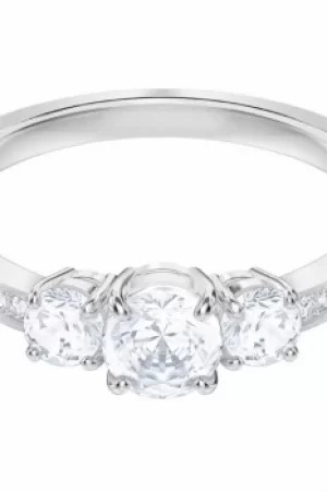 Ladies Swarovski Jewellery Attract Trilogy Ring Size N 5414972