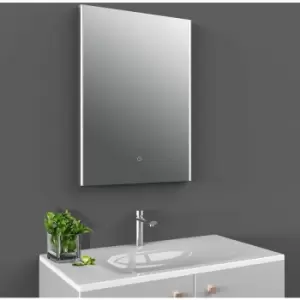 Led Bathroom Mirror with 21W Bulb 700mm h x 500mm w - Hudson Reed