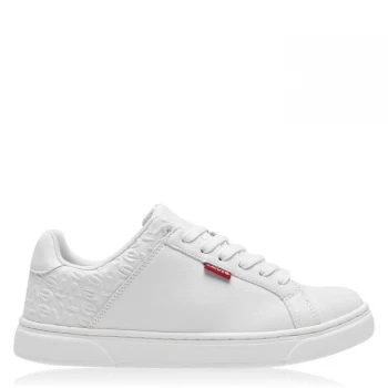 Levis Caples Trainers - Reg White