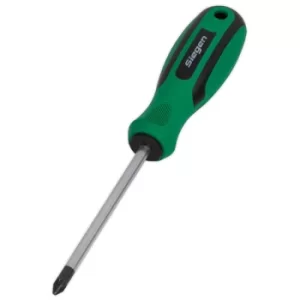 Siegen S01186 Screwdriver Pozi #2 x 100mm