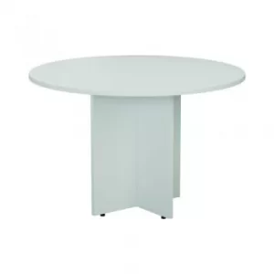 Jemini White Round D1200 Meeting Table KF78958