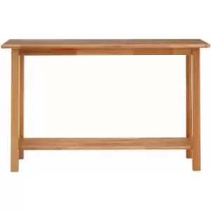 Natural Rectangular Console Table - Premier Housewares