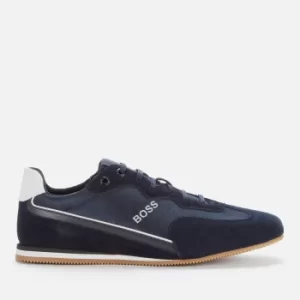 Hugo Boss Rusham Low Profile Trainers Blue Size 8 Men