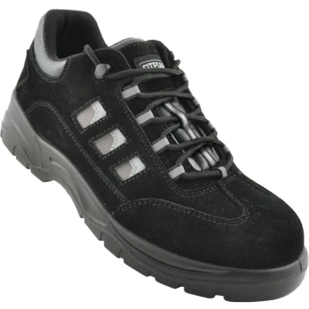 TNS105 Black Safety Trainers - Size 5 - Sitesafe