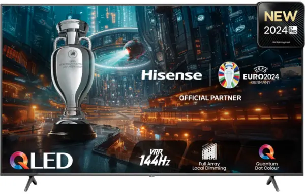 Hisense 65" 65E77NQTUK-PRO Smart 4K Ultra HD QLED TV