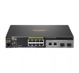 2530 8 PoE+ Switch J9780A - Switch - Fiber Optic