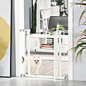 PawHut Pet Safety Gate D06-097 35 x 762 x 680 mm White