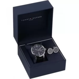 Mens Tommy Hilfiger Cufflink Gift Set Watch