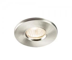 KnightsBridge IP65 Recessed Downlight GU10 and MR16 - Brushed Chrome