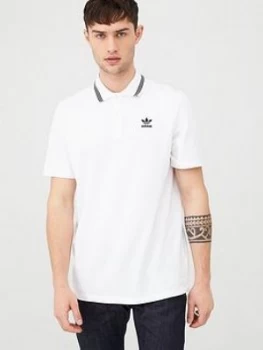 adidas Originals Pique Polo - White