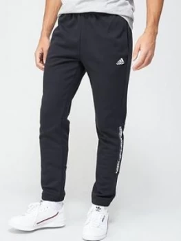 adidas Linear Logo Pant - Black, Size L, Men