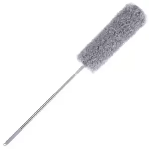 Duster Grey 82-245cm with Telescopic Stick