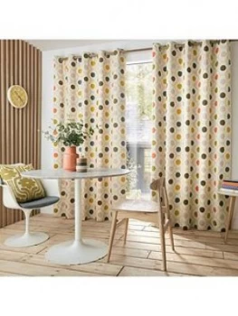 Orla Kiely Spot Flower Summer 66X54 Curtains