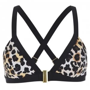 Dorina Dorina Casa Triangle Bikini Top - BEIGEANIMAL708