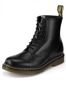 Dr Martens 1460 Smooth Boots - Black, Size 7, Men