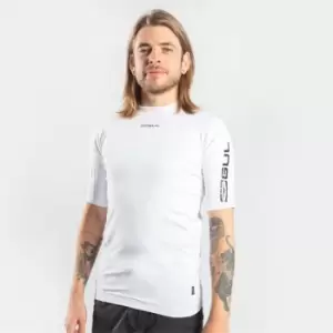 Gul Uv Recore Fl Ss Rashguard - White