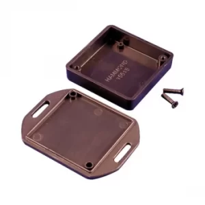 Hammond 1551SFLBK Miniature Plastic Enclosure Flanged 50 x 50 x 15...