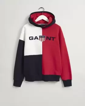 GANT Teens Teens Retro Shield Contrast Hoodie (158/164) Red