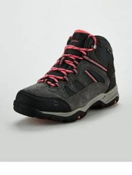 Hi-Tec Bandera II Wp Womens - Grey/Pink, Size 6, Women