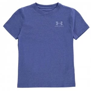 Urban Armor Gear Charged Cotton T Shirt Junior Boys - Royal Medium Heather