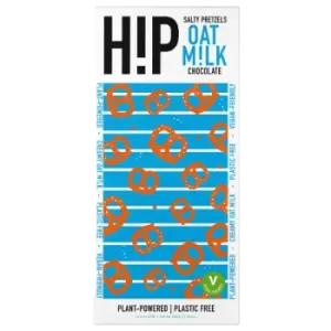 H!P Salty Pretzel Oat Milk Chocolate 70g Bar