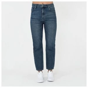 Firetrap Blackseal Denim Mom Jeans - Blue