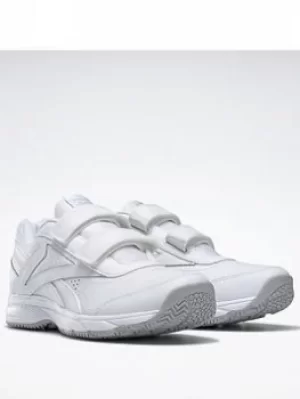 Reebok Work N Cushion 4.0 Shoes, White/Grey, Size 4, Women