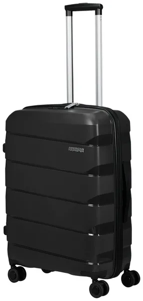 American Tourister Airmove VZDVM Spinner Medium Hardshell Black Suitcase