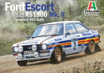 Italeri Ford Escort RS1800 RAC Rally Car - IT3650