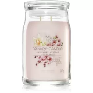 Yankee Candle Pink Cherry & Vanilla Scented Candle 567g