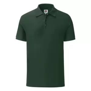 Fruit of the Loom Mens Tailored Polo Shirt (XXL) (Bottle Green)