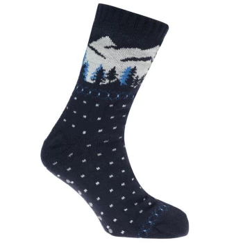 Howick Sk 1PK Fairisle Scen Navy One Size - Navy