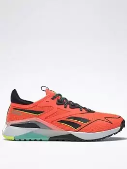 Reebok Nano X2 Tr Adventure Shoes, Orange/Black, Size 5, Women