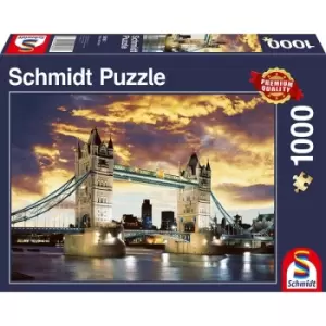 Schmidt Tower Bridge 1000 Piece Jigsaw Puzzle