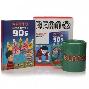 Beano Book and Mug Gift Set - Best of the 90s