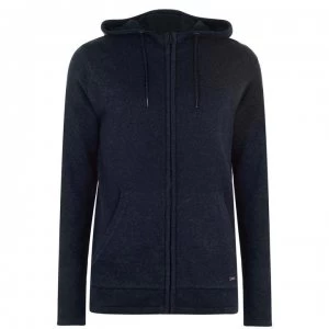 Firetrap Zip Hoodie Mens - Indigo Marl