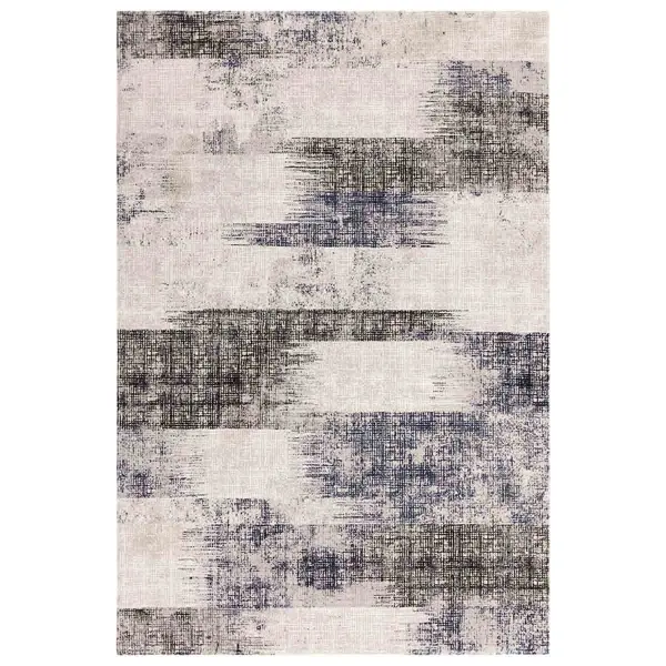 Asiatic Kuza 160X230Cm Lines Blue Rug KUZA1602300015