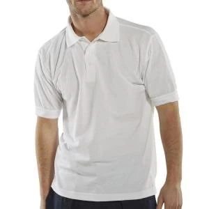 Click Workwear Polo Shirt 200gsm S White Ref CLPKSWS Up to 3 Day