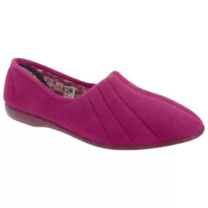 GBS Audrey Ladies Slipper / Womens Slippers (6 UK) (Heather)