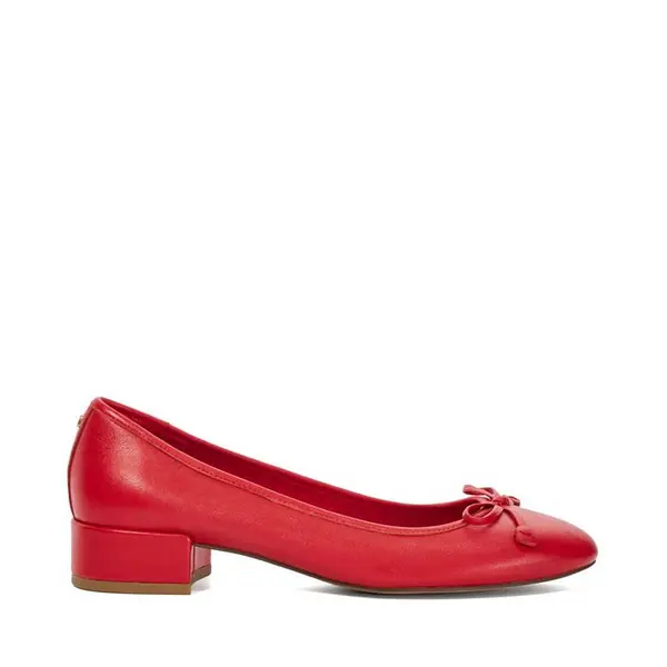 Dune London Dune Hollies BP Ld42 Ballet Pumps 4 (37) Red 24338208240