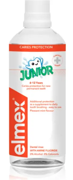 Elmex Junior Caries Protection Kids Mouthwash 400ml