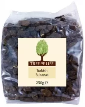 Tree of Life Sultanas - Turkish - 250g x 6