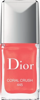 Dior Vernis Couture Colour - Gel Shine Nail Lacquer 10ml 445 - Coral Crush