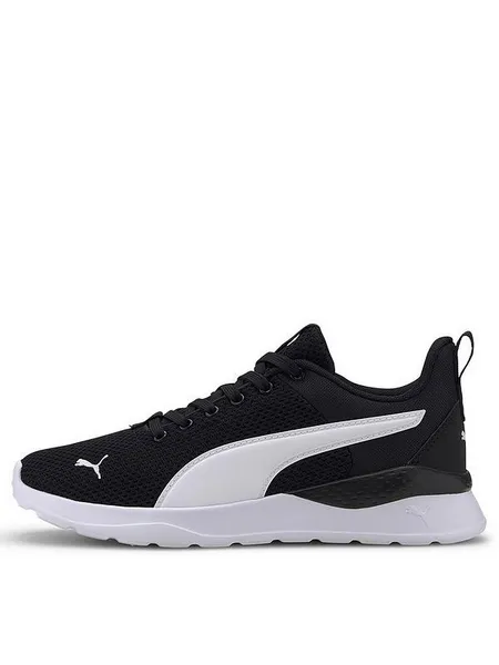 Puma Junior Unisex Anzarun Lite Trainers 04125003230 UK 3 (35.5) - Black