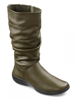 Hotter Mystery Ladies Original Boots Green